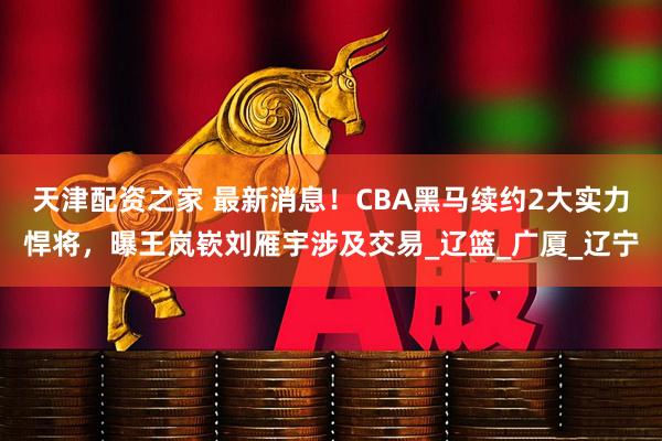 天津配资之家 最新消息！CBA黑马续约2大实力悍将，曝王岚嵚刘雁宇涉及交易_辽篮_广厦_辽宁
